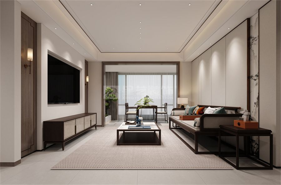 新中式诗意栖居，光影时节的艺术空间(图1)