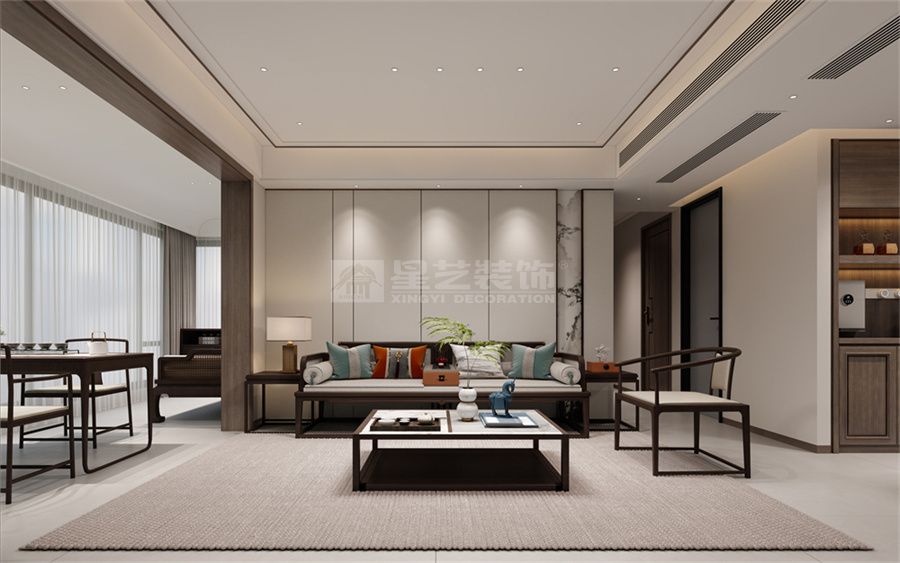 新中式诗意栖居，光影时节的艺术空间(图3)