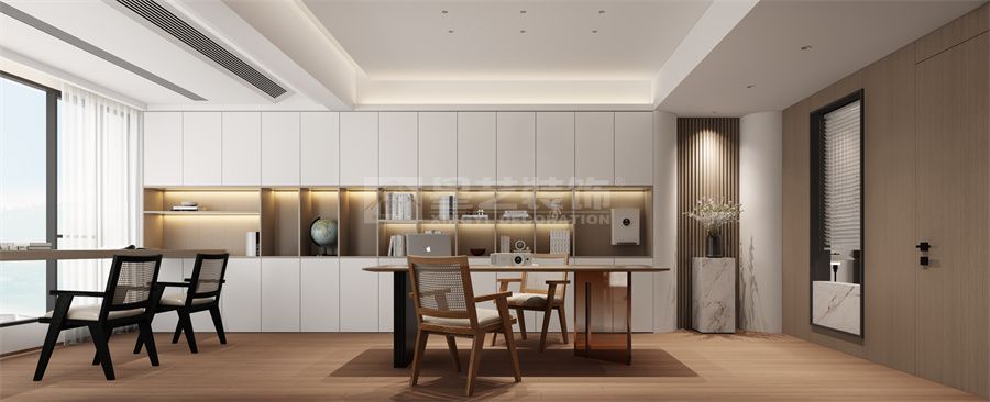 东方湖岸-简约复式楼，静谧舒适的生活空间(图16)