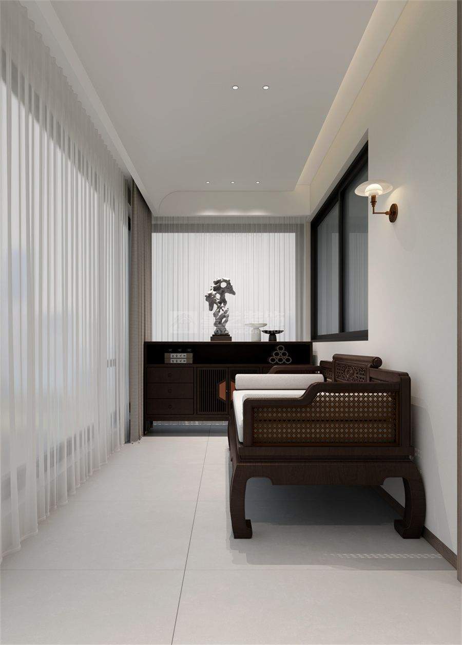 新中式诗意栖居，光影时节的艺术空间(图14)