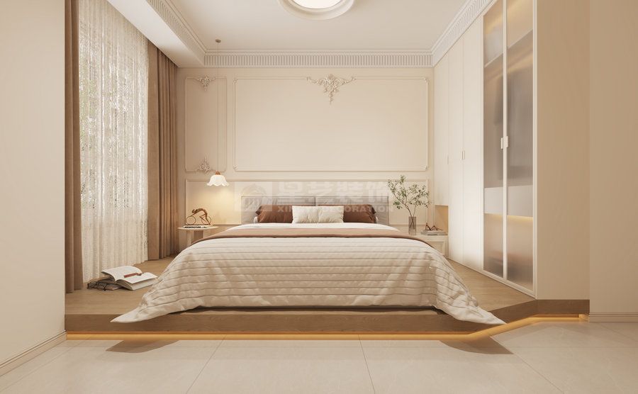 秦皇岛翰海风景美式田园风装修案例(图3)