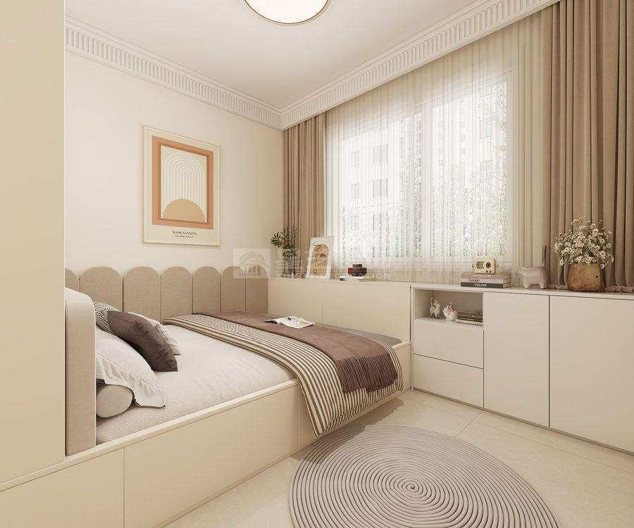 秦皇岛翰海风景美式田园风装修案例(图4)