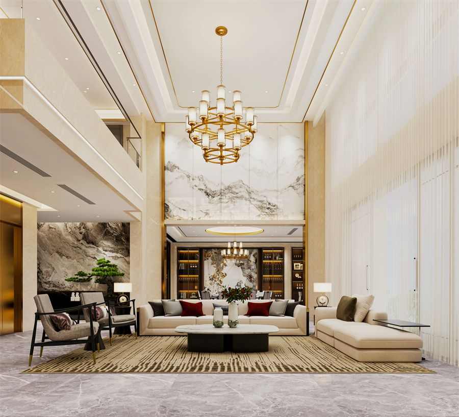 新中式雅致别墅 | 传统与创新的完美结合(图3)