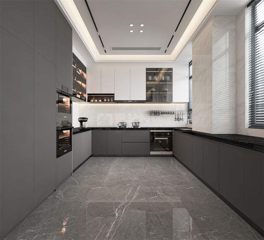 现代轻奢别墅，精致又撩人(图5)