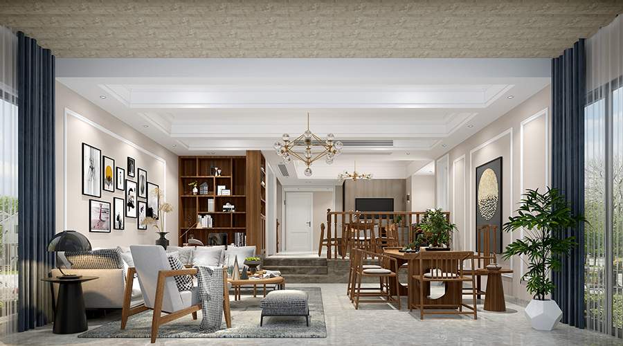 龙腾湾山庄 - 450m²别墅