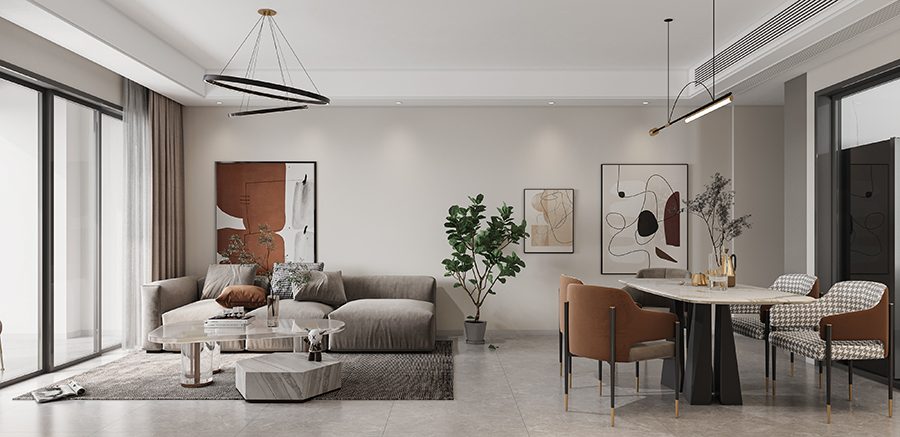 银石雅园 - 现代简约风格(图2)