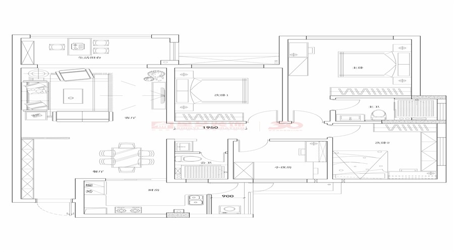 幸福里9栋02户型(图9)