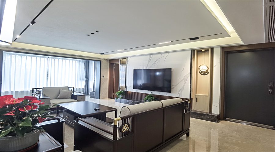 碧桂园北苑13-02户型-新中式风(图1)