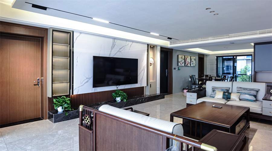 碧桂园北苑13-02户型-新中式风(图5)