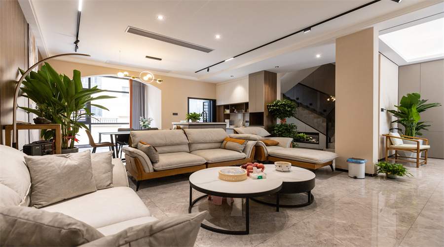 贺江幸福极简轻奢别墅(图3)