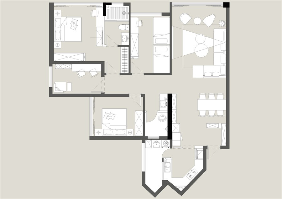 嘉年濠庭2-04户型-现代(图20)