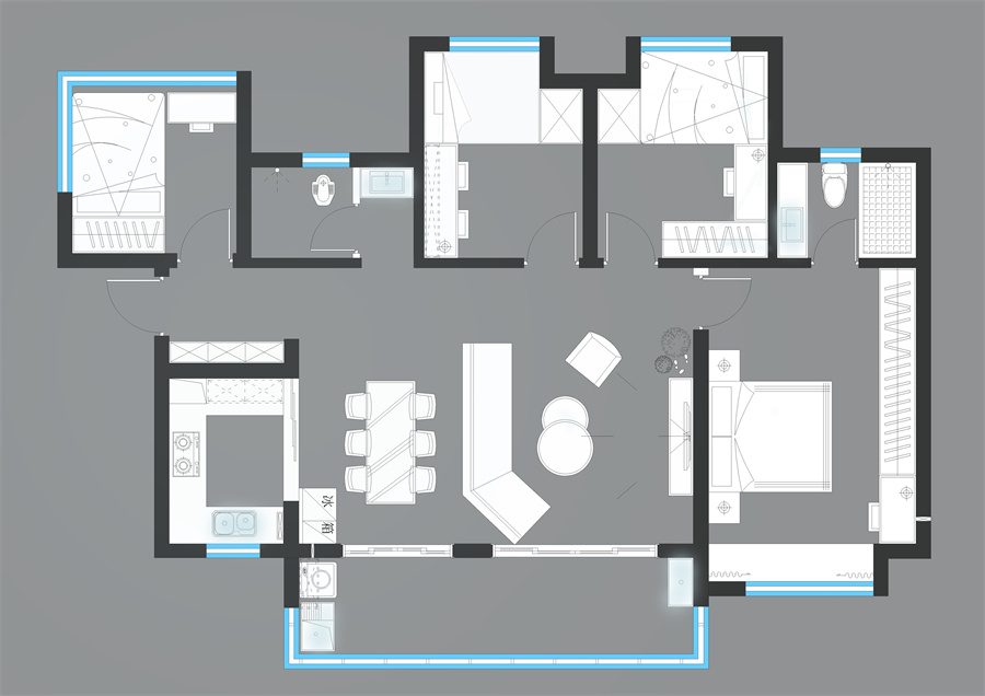 彰泰郡2-1-02户型--现代风(图20)