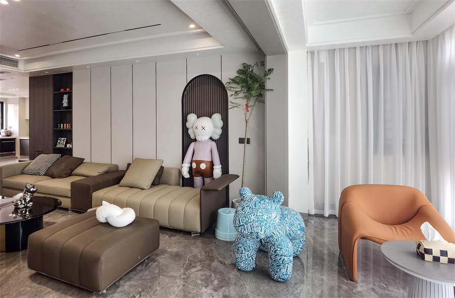 江滨华府9-1-01户型现代轻奢(图5)