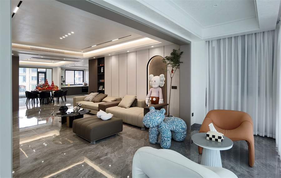 江滨华府9-1-01户型现代轻奢(图3)