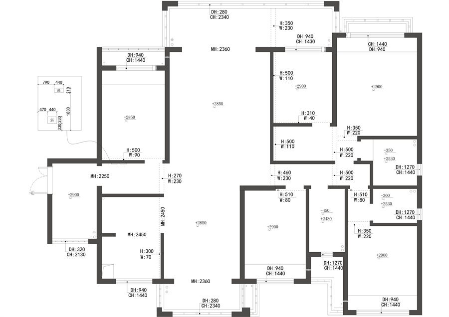 江滨华府9-1-01户型现代轻奢(图27)