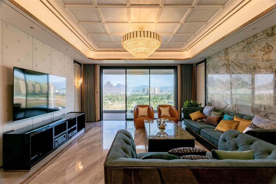 碧桂园-01户型轻奢风(图3)