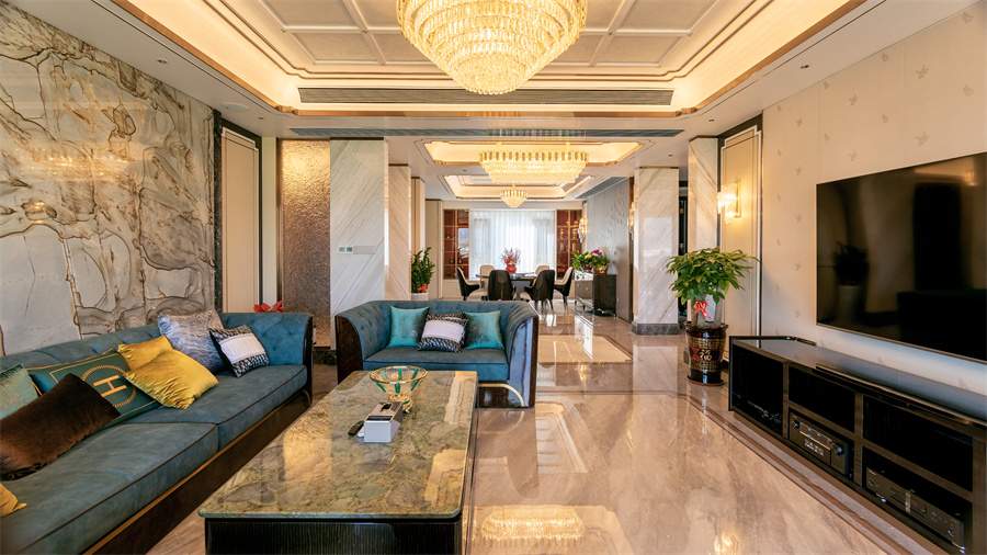 碧桂园-01户型轻奢风(图4)