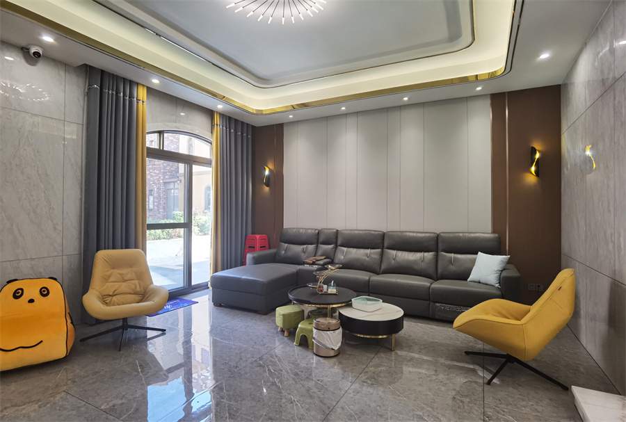 钟山彰泰城别墅01户型--现代轻奢(图1)