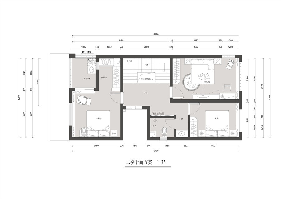 钟山彰泰城别墅01户型--现代轻奢(图16)