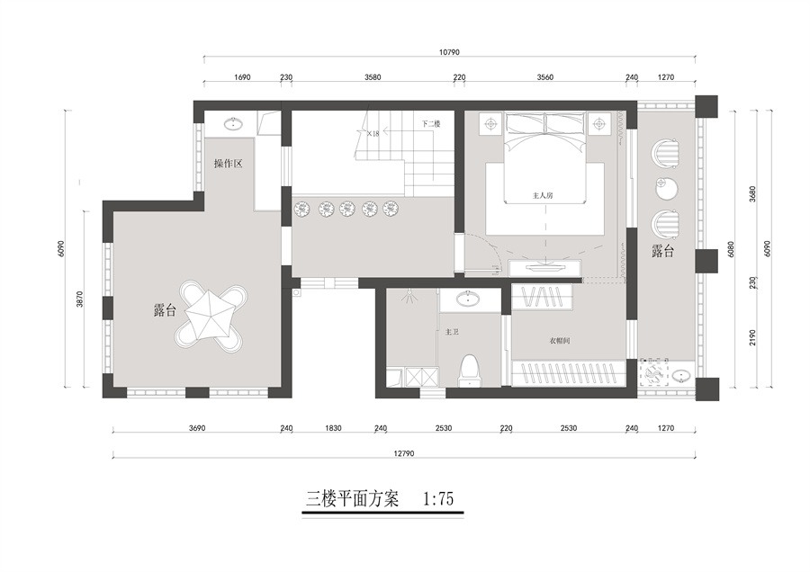 钟山彰泰城别墅01户型--现代轻奢(图17)
