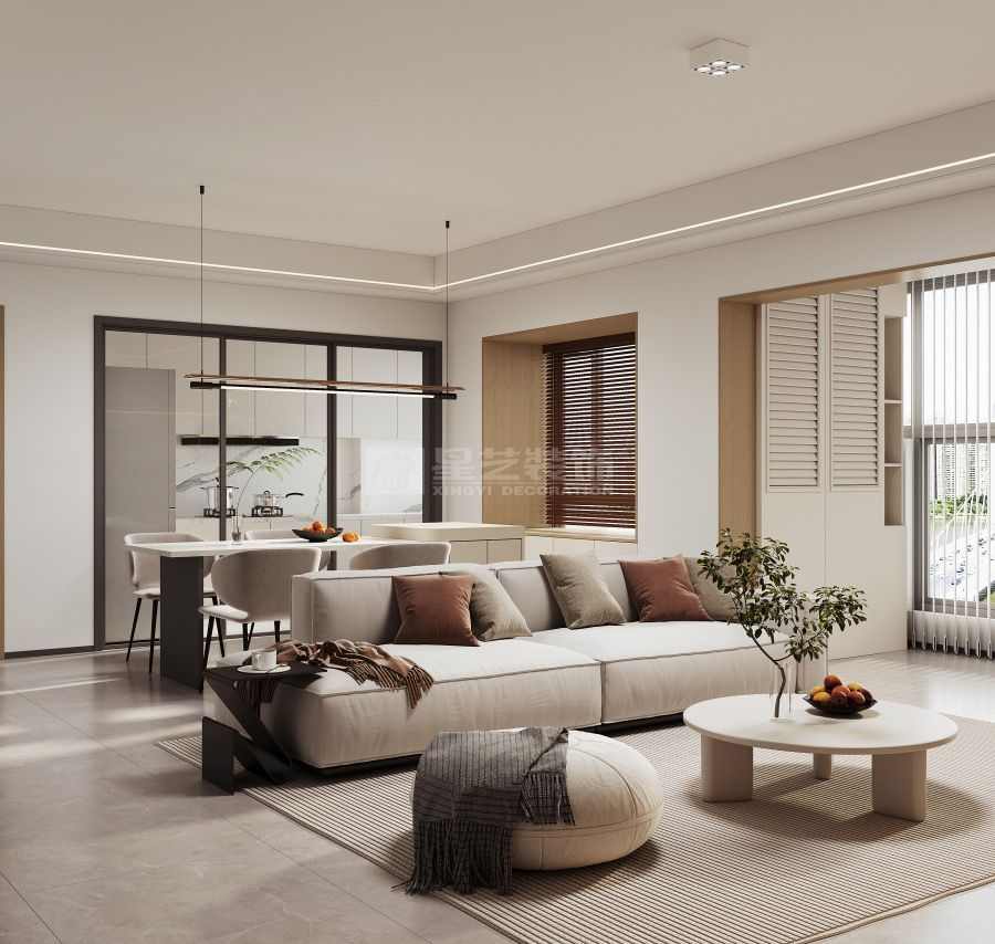 松弛感｜奶油风空间升级改造(图4)