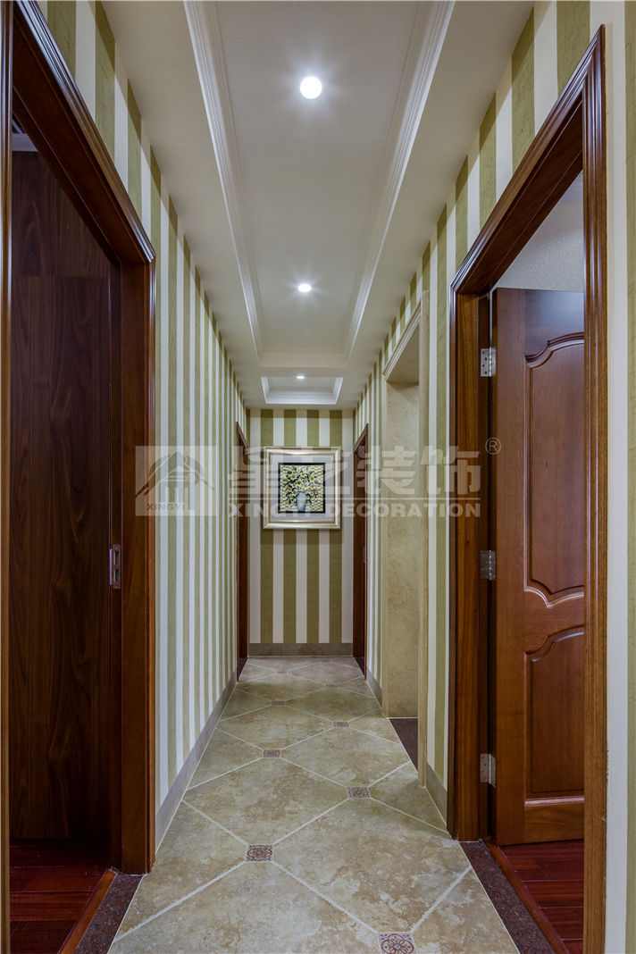 凤景湾美式三居室案例(图13)