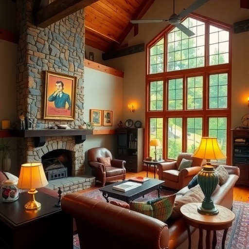 凤景湾美式三居室案例