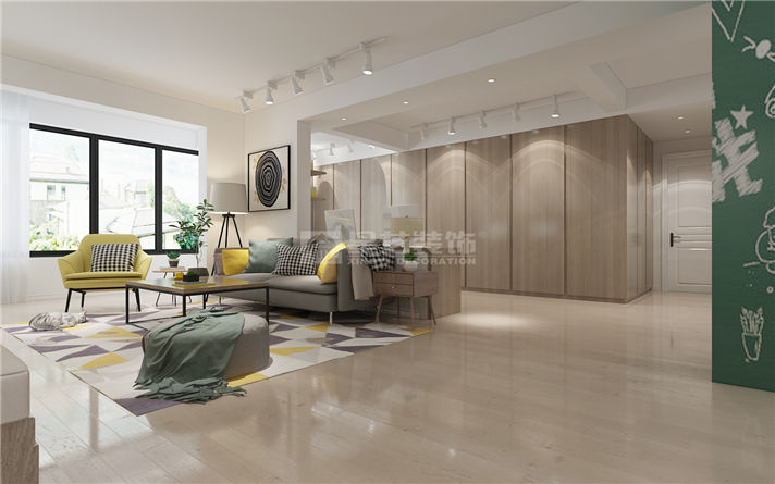 美的洋房清新北欧风(图1)