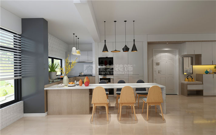 美的洋房清新北欧风(图4)