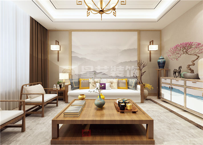 大秦世家200㎡跃层新中式雅居(图3)