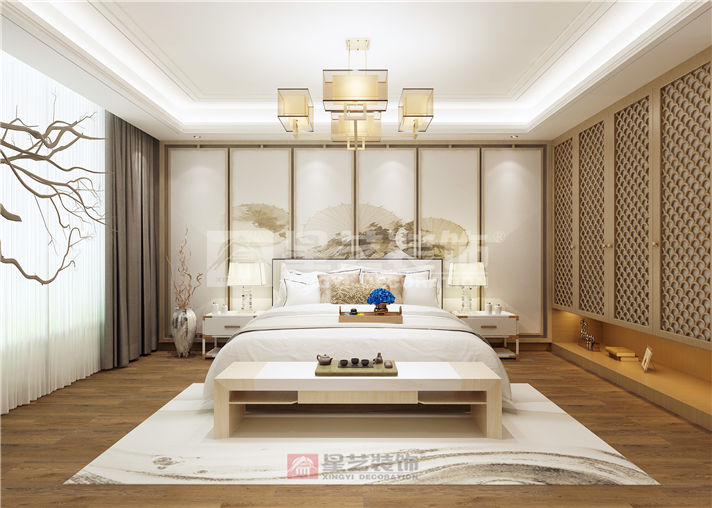 大秦世家200㎡跃层新中式雅居(图6)