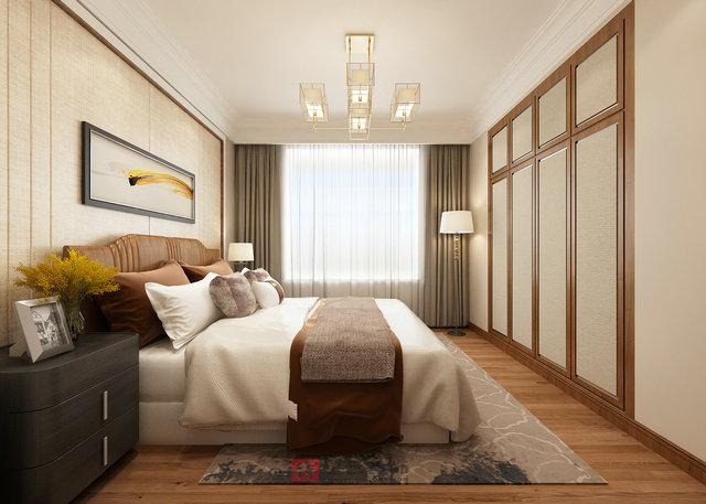 大秦世家200㎡跃层新中式雅居(图7)