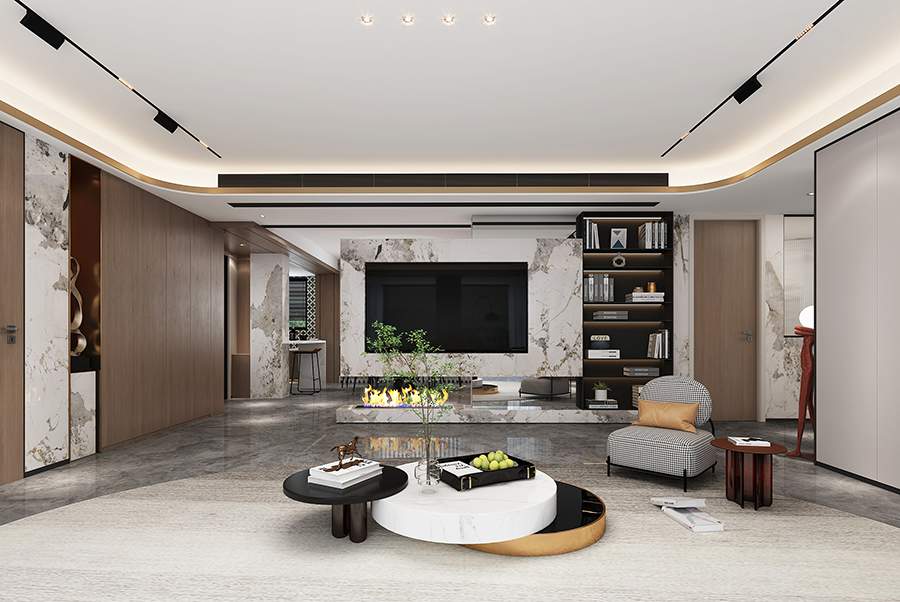 畔月湾 张总 192 现代轻奢(图2)