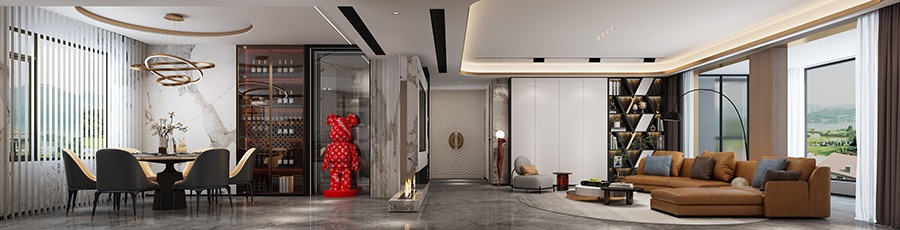 畔月湾 张总 192 现代轻奢(图5)