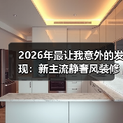 2026年最让我意外的发现:新主流静奢风装修设计,根本不是你以为的那样(图1) 2026年最让我意外的发现:新主流静奢风装修设计,根本不是你以为的那样(图1)