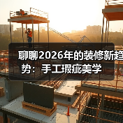 聊聊2026年的装修新趋势：手工瑕疵美学（图3）