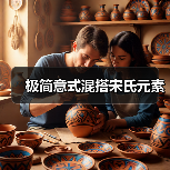 极简意式混搭宋氏元素