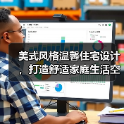 美式风格温馨住宅设计，打造舒适家庭生活空间（图3）