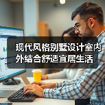 现代风格别墅设计室内外结合舒适宜居生活（图3）