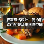 轻奢风格设计:简约形式中的奢华美学与空间互动(图1) 轻奢风格设计:简约形式中的奢华美学与空间互动(图1)
