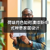 荷塘月色如何演绎新中式禅意家居设计（图2）