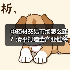 中药材交易市场怎么建?清平打造全产业链综合平台(图3) 中药材交易市场怎么建?清平打造全产业链综合平台(图3)