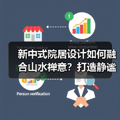 新中式院居设计如何融合山水禅意？打造静谧东方栖居空间（图2）