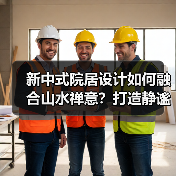 新中式院居设计如何融合山水禅意？打造静谧东方栖居空间（图4）