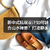 新中式院居设计如何融合山水禅意？打造静谧东方栖居空间