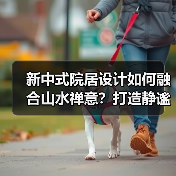 新中式院居设计如何融合山水禅意？打造静谧东方栖居空间（图3）