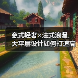 意式轻奢×法式浪漫，大平层设计如何打造高级感？（图3）