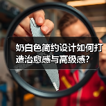 奶白色简约设计如何打造治愈感与高级感？（图3）