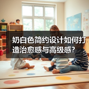 奶白色简约设计如何打造治愈感与高级感？（图4）