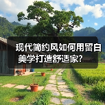 现代简约风如何用留白美学打造舒适家？